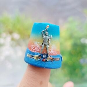 Vintage Colossus of Rhodes Thimble
